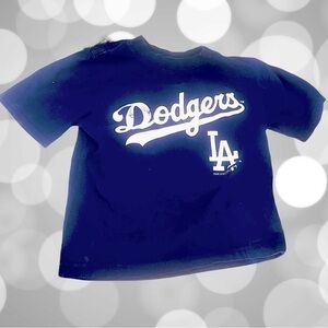 Dodgers Kids Kershaw 22 Blue T-Shirt 4T
